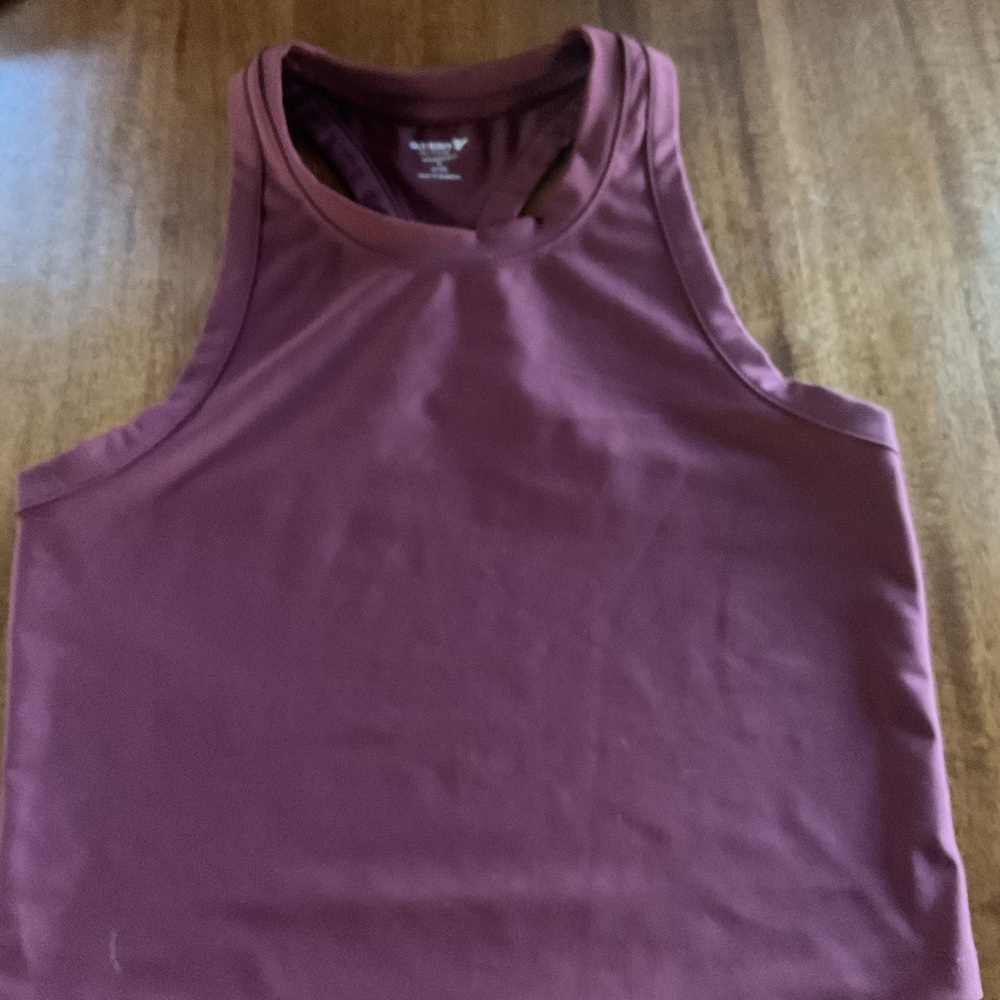 Old Navy Women's Sleeveless High-Neck Tank Top - Burgundy